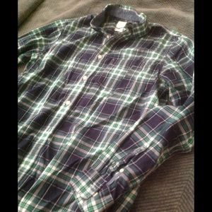 Gap Mens Button Up Top Sz M